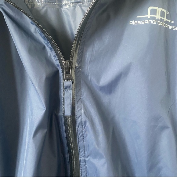 Alessandro Albanese Navy Rain Jacket - Picture 5 of 9